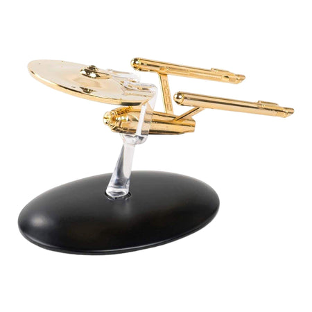 Star Trek Collectibles Gold Plated TOS NCC 1701 Enterprise Replica - Paramount Shop