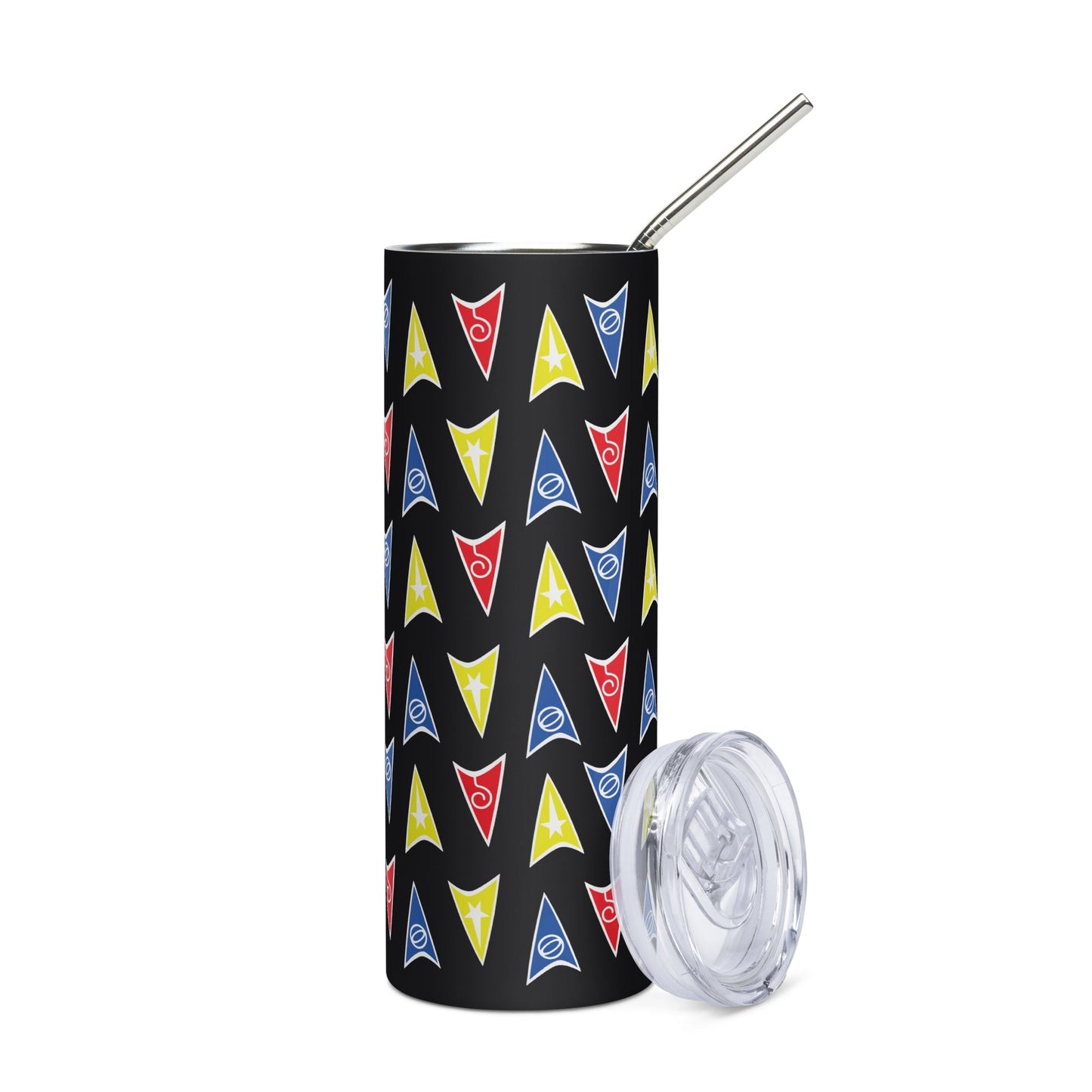 Star Trek Delta Stainless Steel Tumbler with Straw - Paramount Shop