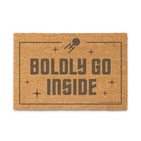 Star Trek Doormat Boldly Go Inside - Paramount Shop