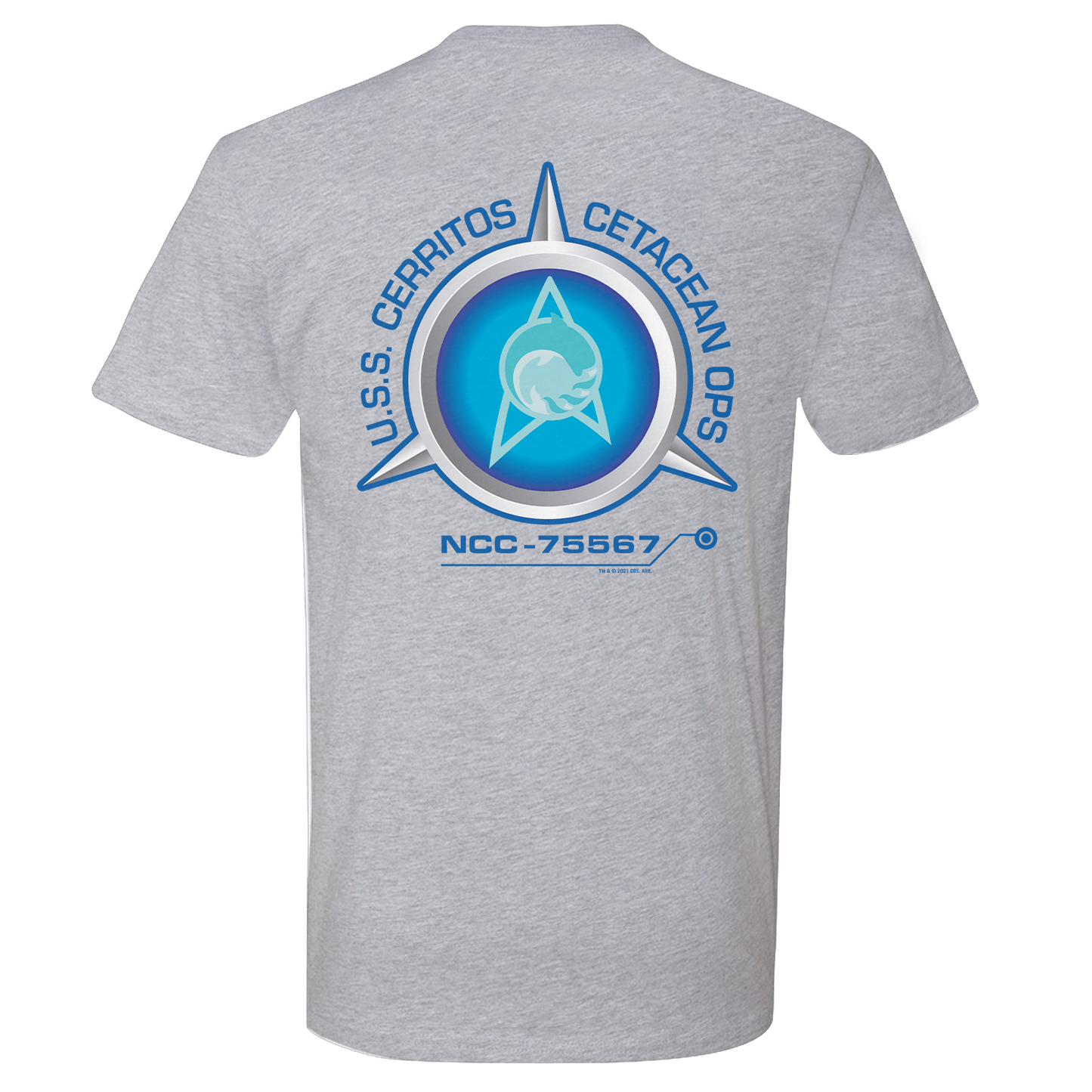 Star Trek: Lower Decks Cetacean Ops Delta Logo Adult Short Sleeve T - Shirt - Paramount Shop