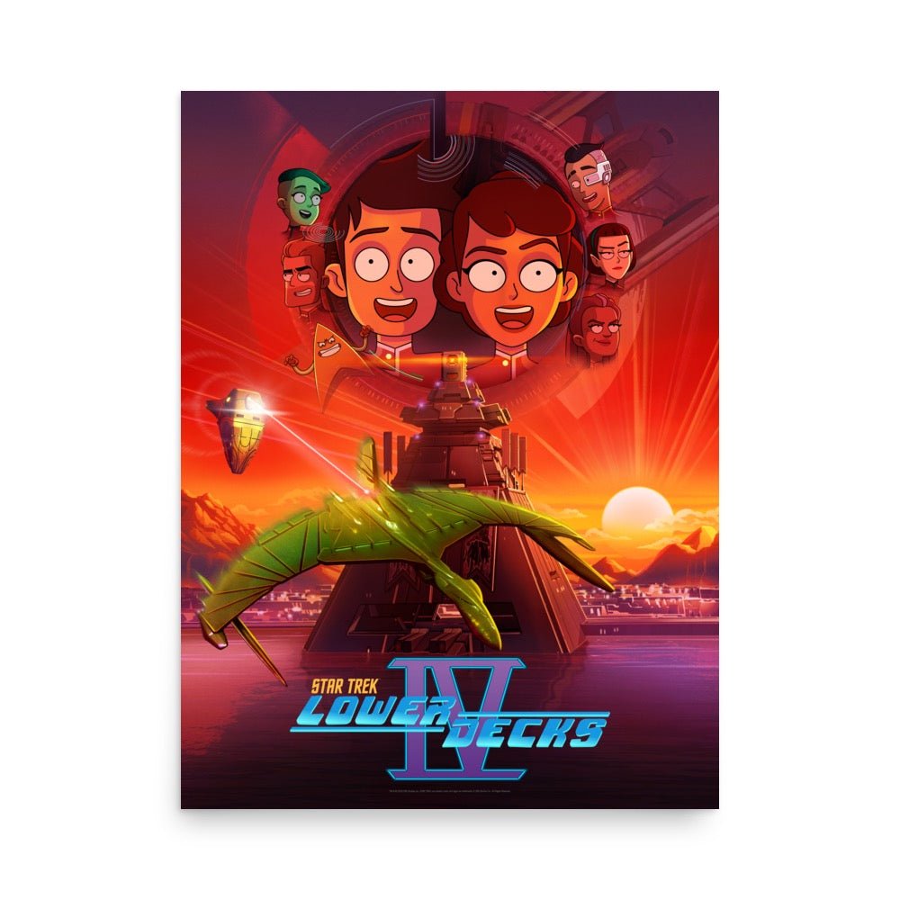 Star Trek Lower Decks Season 4 Poster – Paramount Shop