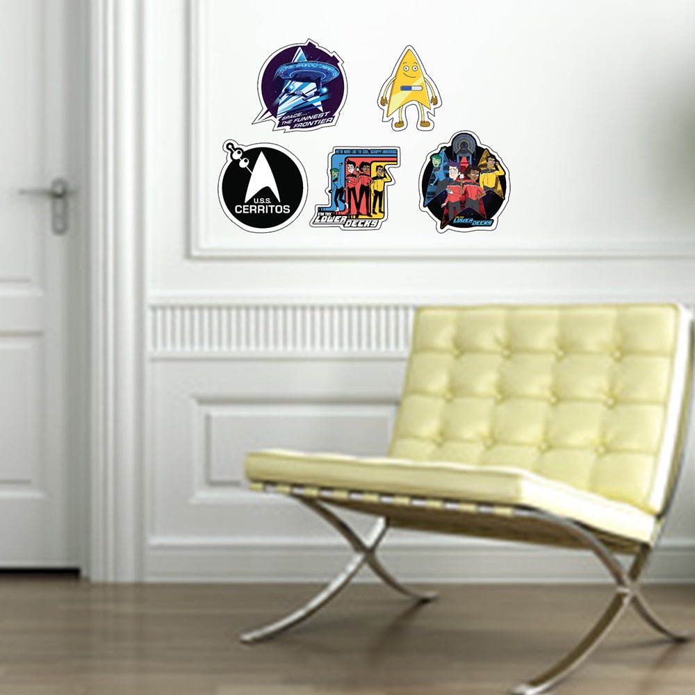 Star Trek: Lower Decks Wall Sticker Sheet - Paramount Shop