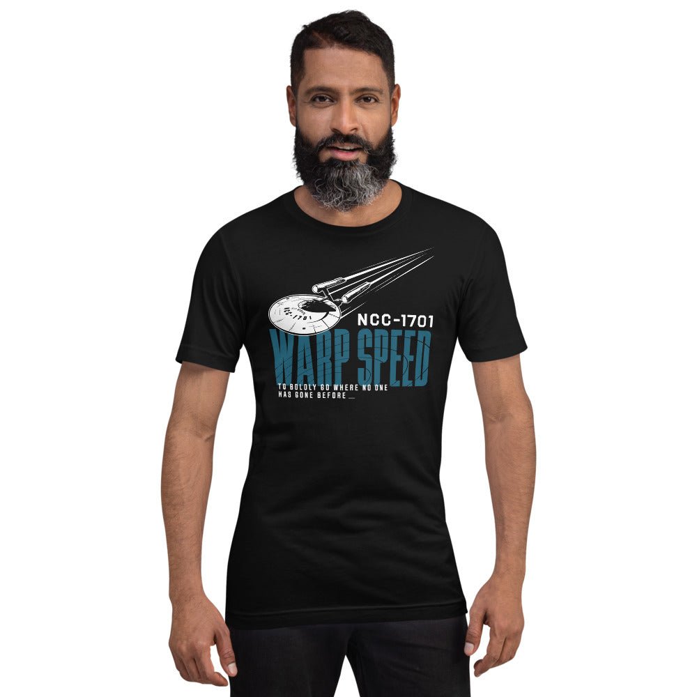 Star Trek NCC - 1701 Warp Speed Unisex T-Shirt - Paramount Shop