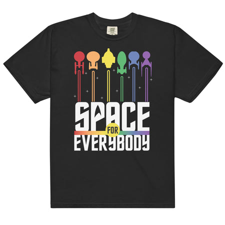 Star Trek Pride Space for Everybody T-Shirt Comfort Colors - Paramount Shop
