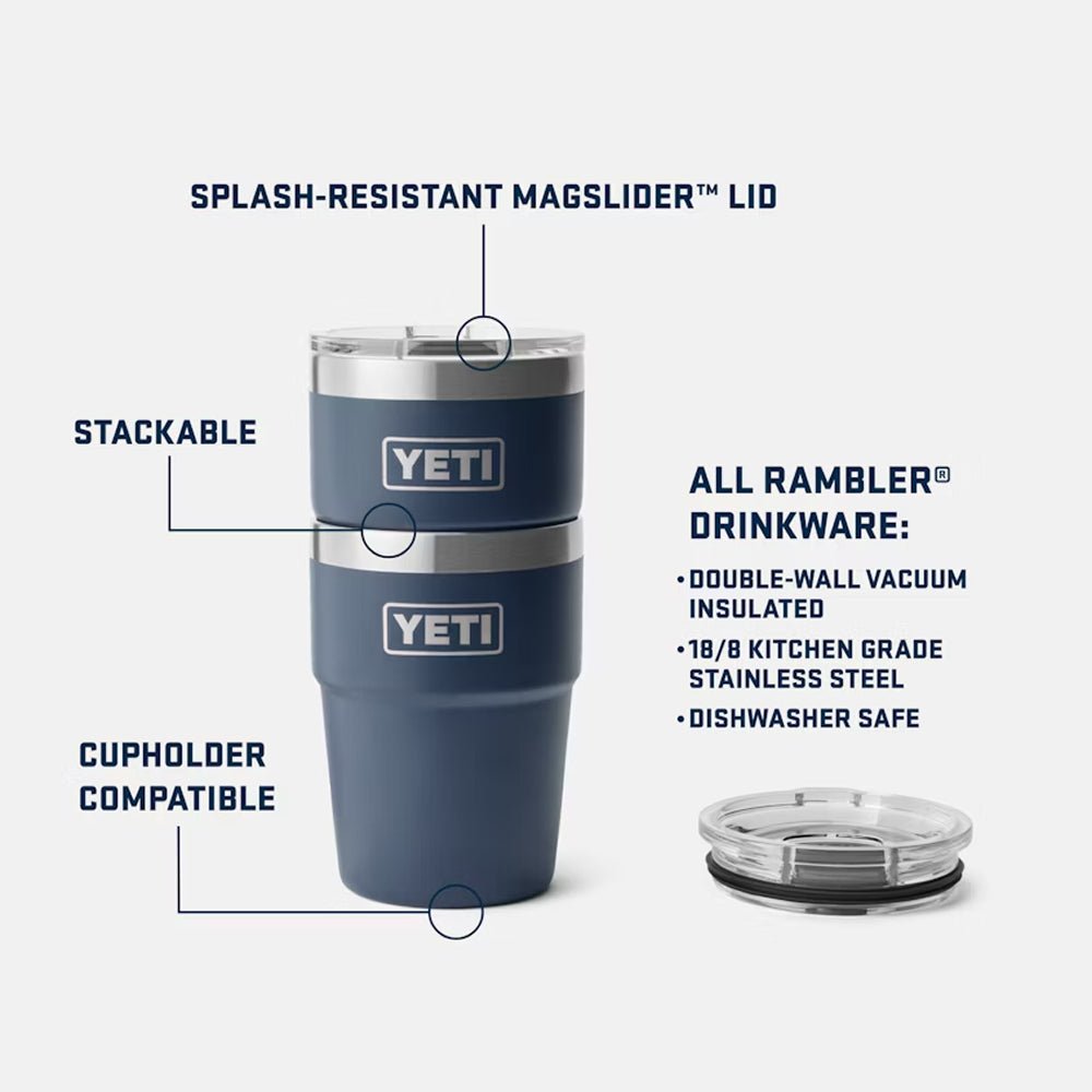 Star Trek: Starfleet Academy Yeti® Rambler 16oz Stackable Cup with Lid - Paramount Shop