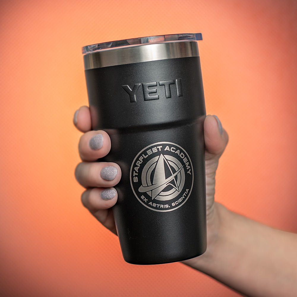 Star Trek: Starfleet Academy Yeti® Rambler 20oz Stackable Cup with Lid - Paramount Shop