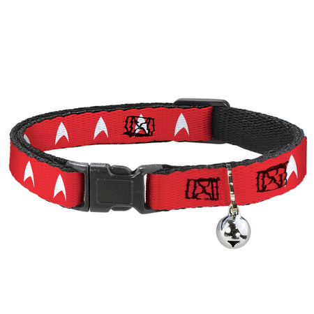 Star Trek Starfleet Insignia Breakaway Cat Collar Red - Paramount Shop