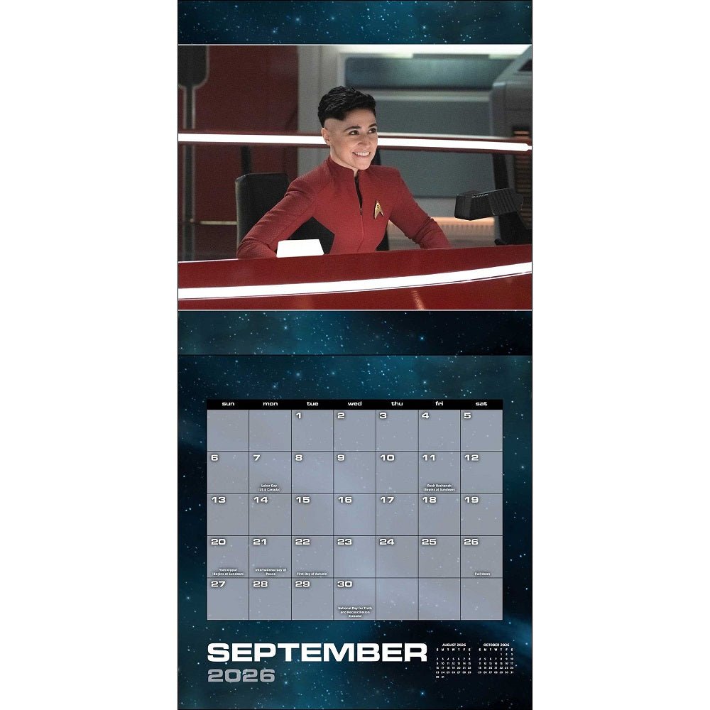 Star Trek: Strange New Worlds 2026 Wall Calendar - Paramount Shop
