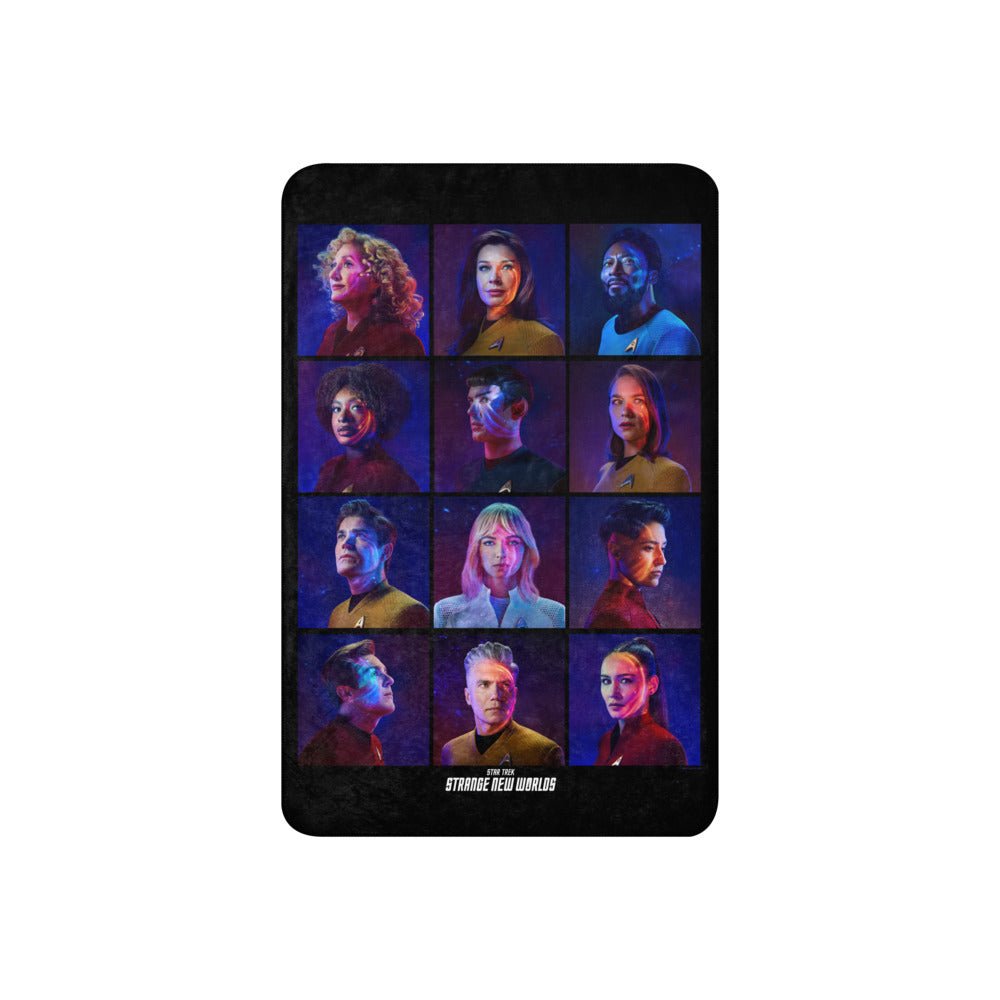 Star Trek: Strange New Worlds Season 3 Premium Sherpa Blanket - Paramount Shop