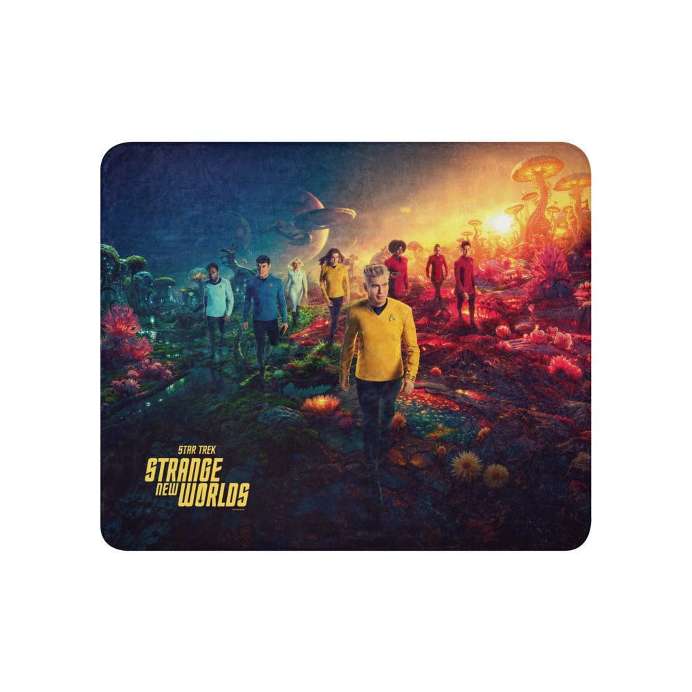 Star Trek: Strange New Worlds Season 3 Premium Sherpa Blanket - Paramount Shop