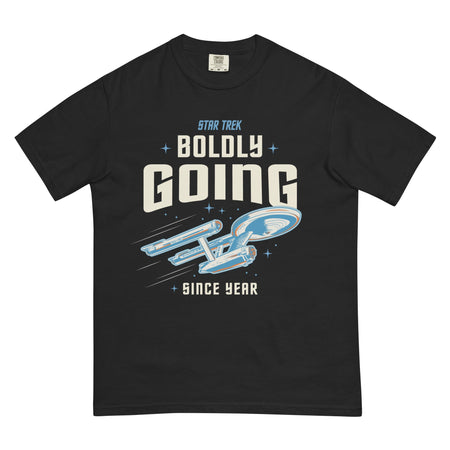 Star Trek T-Shirt Boldly Going Since Personalized Year - Paramount Shop