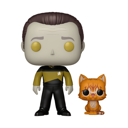 Star Trek: The Next Generation Data with Spot Funko Pop! Figure - Paramount Shop