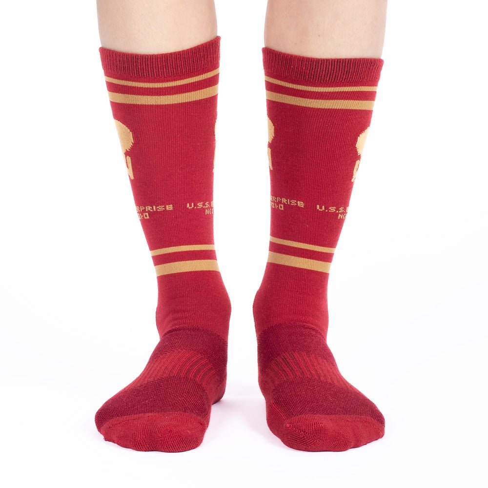 Star Trek: The Next Generation U.S.S. Enterprise NCC - 1701 - D Socks - Paramount Shop