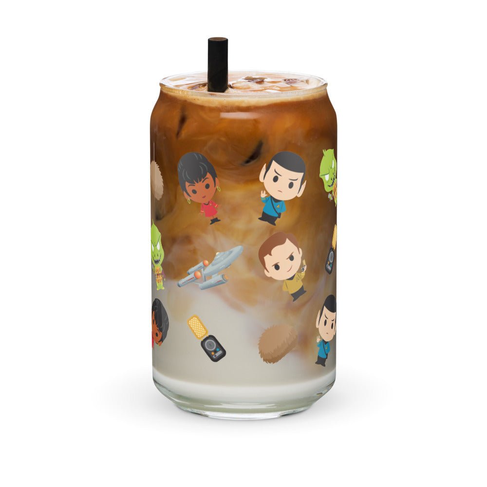 Star Trek: The Original Series Chibi Can Glass - Paramount Shop