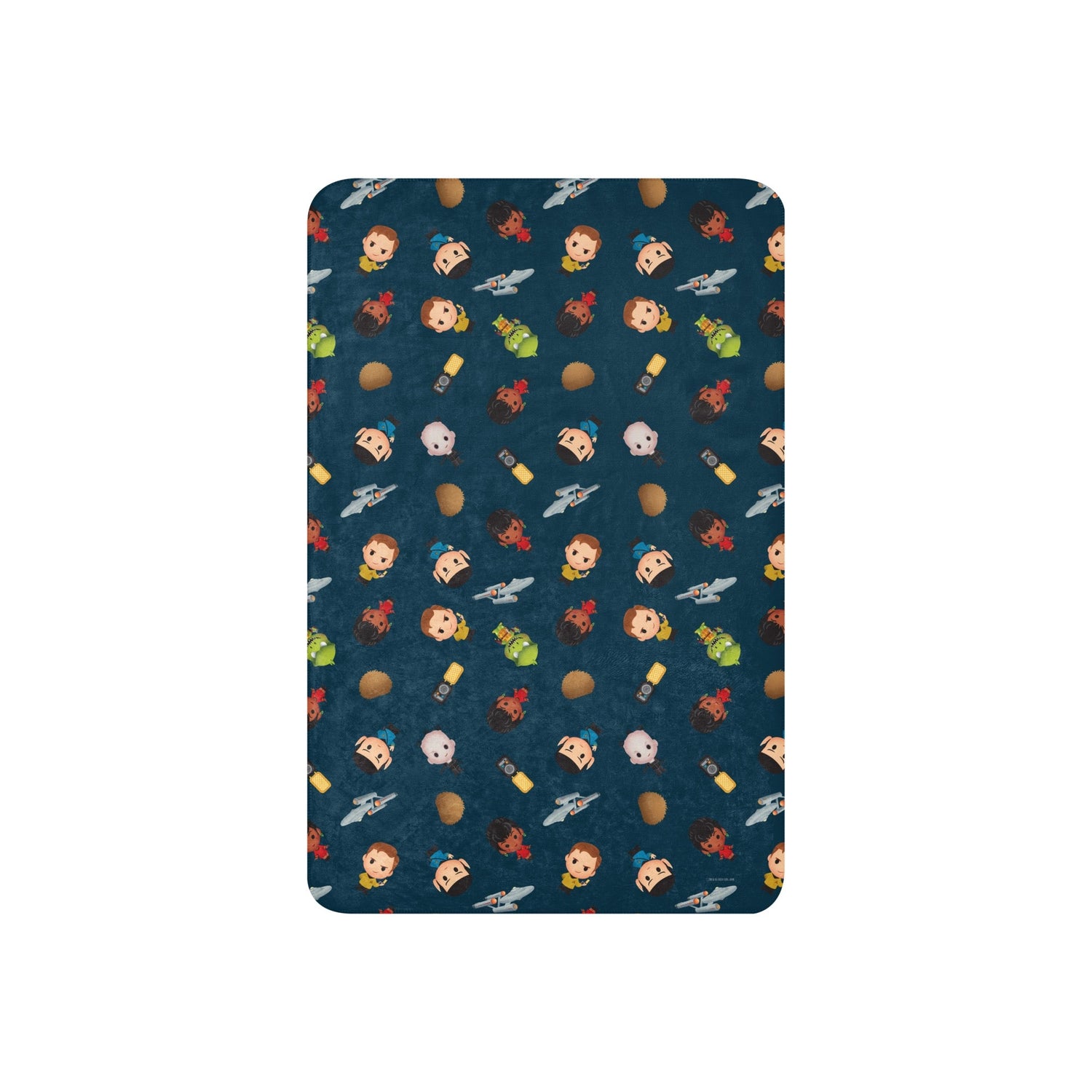 Star Trek: The Original Series Chibi Sherpa Blanket - Paramount Shop