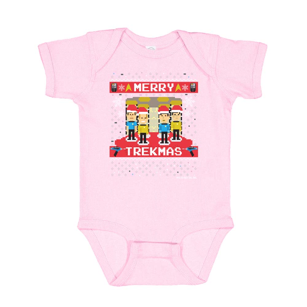 Star Trek: The Original Series Merry Trekmas Baby Bodysuit - Paramount Shop