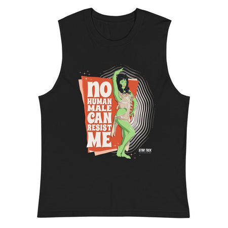 Star Trek: The Original Series No Human Male Can Resist Me Unisex Muscle Tank Top - Paramount Shop
