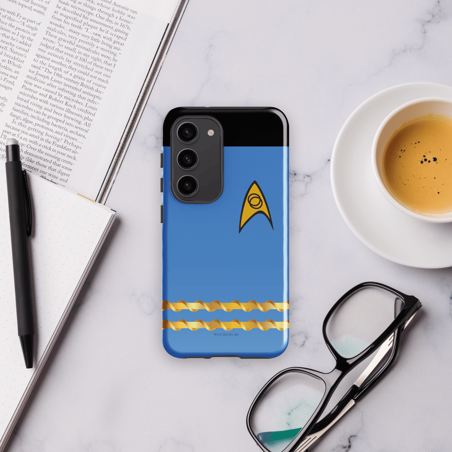 Star Trek: The Original Series Science Uniform Tough Phone Case - Samsung - Paramount Shop