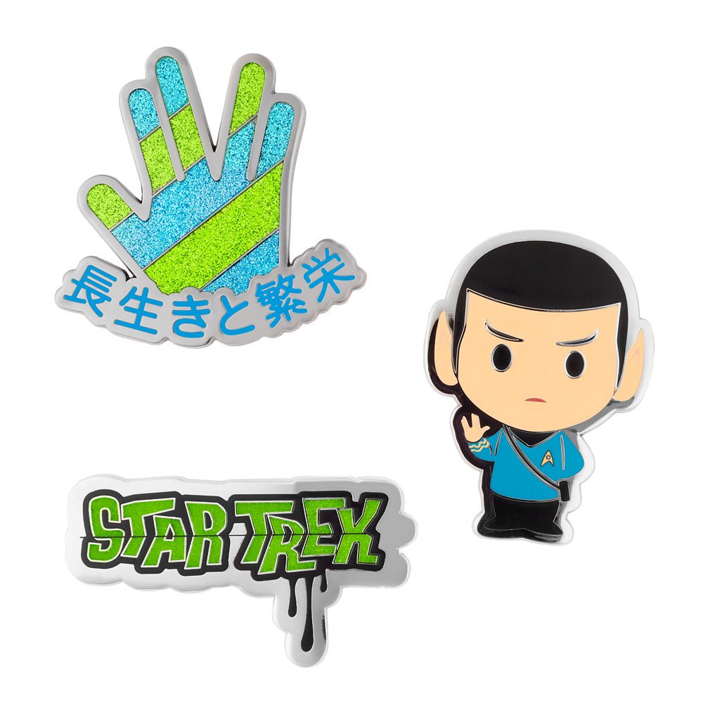 Star Trek: The Original Series Spock Pin Set - Paramount Shop
