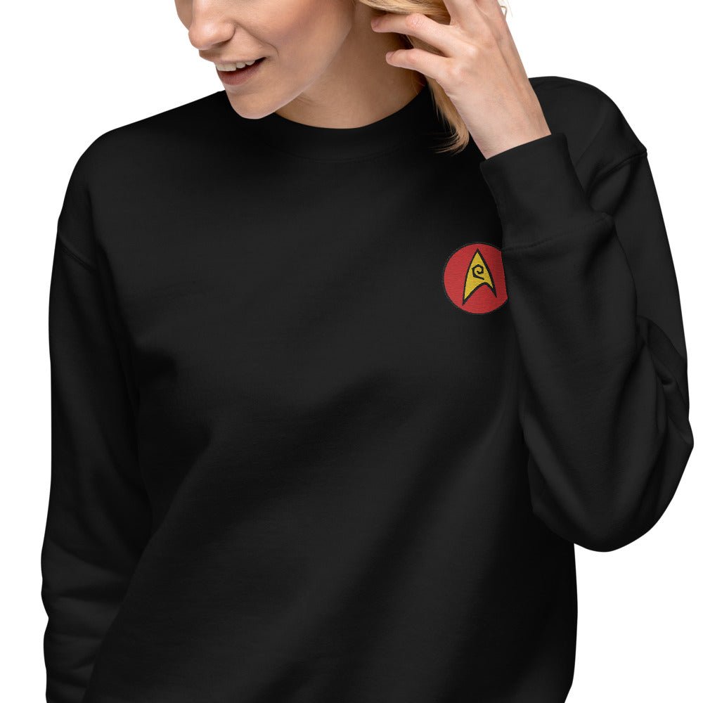 Star Trek: The Original Series Sweatshirt Embroidered Operations Badge - Paramount Shop