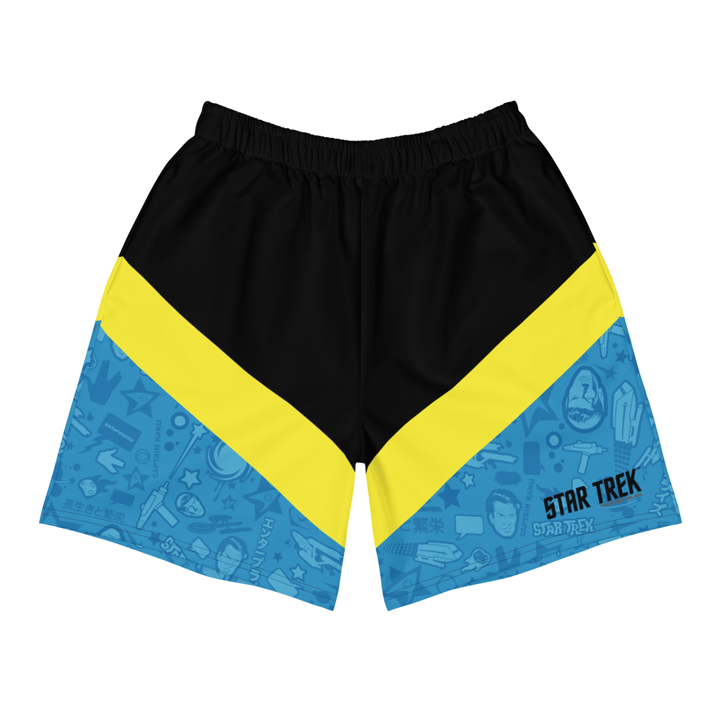 Star Trek: The Original Series TOS Pattern Athletic Shorts - Paramount Shop