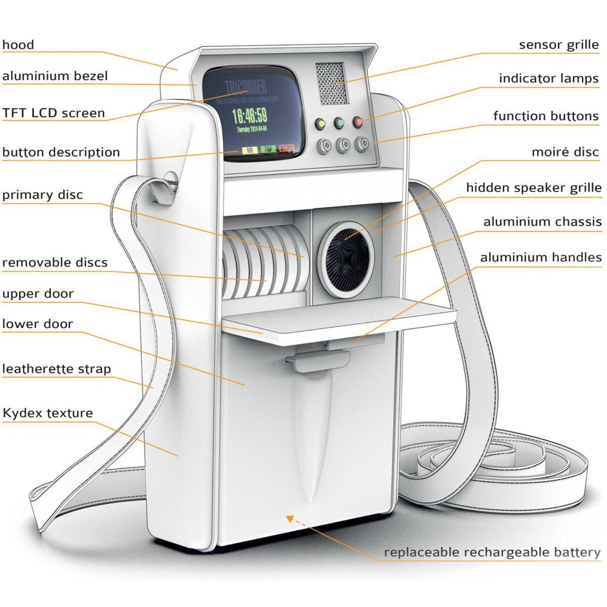 Star Trek: The Original Series Tricorder Prop Replica - Paramount Shop