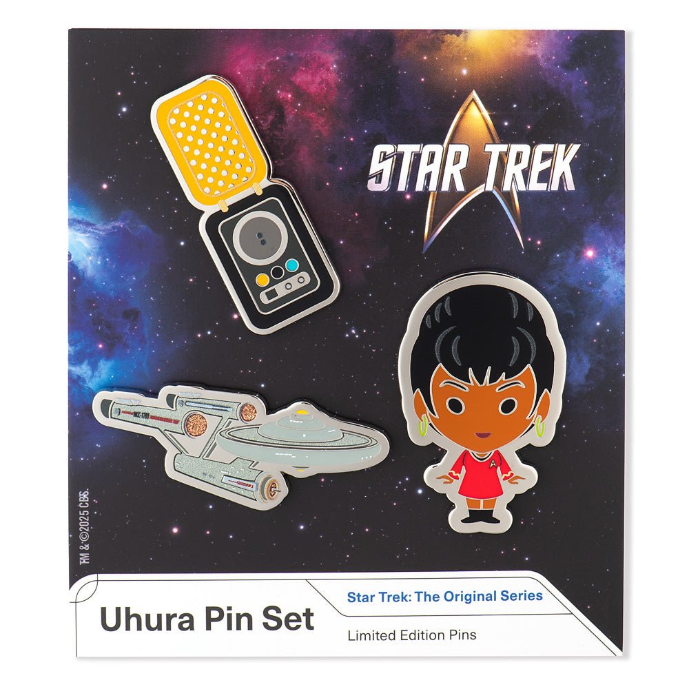 Star Trek: The Original Series Uhura Pin Set - Paramount Shop