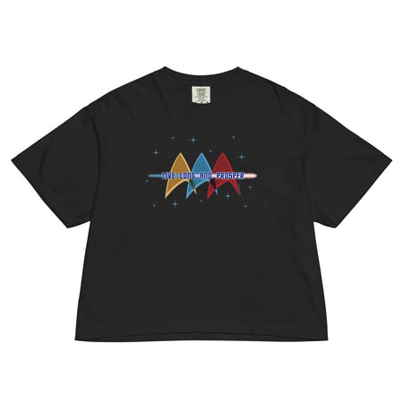 Star Trek: The Original Series Women's Boxy T-Shirt Live Long and Prosper - Paramount Shop