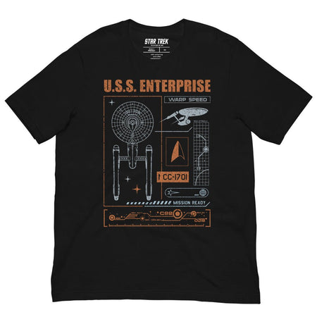Star Trek U.S.S. Enterprise Mission Ready T-Shirt - Paramount Shop