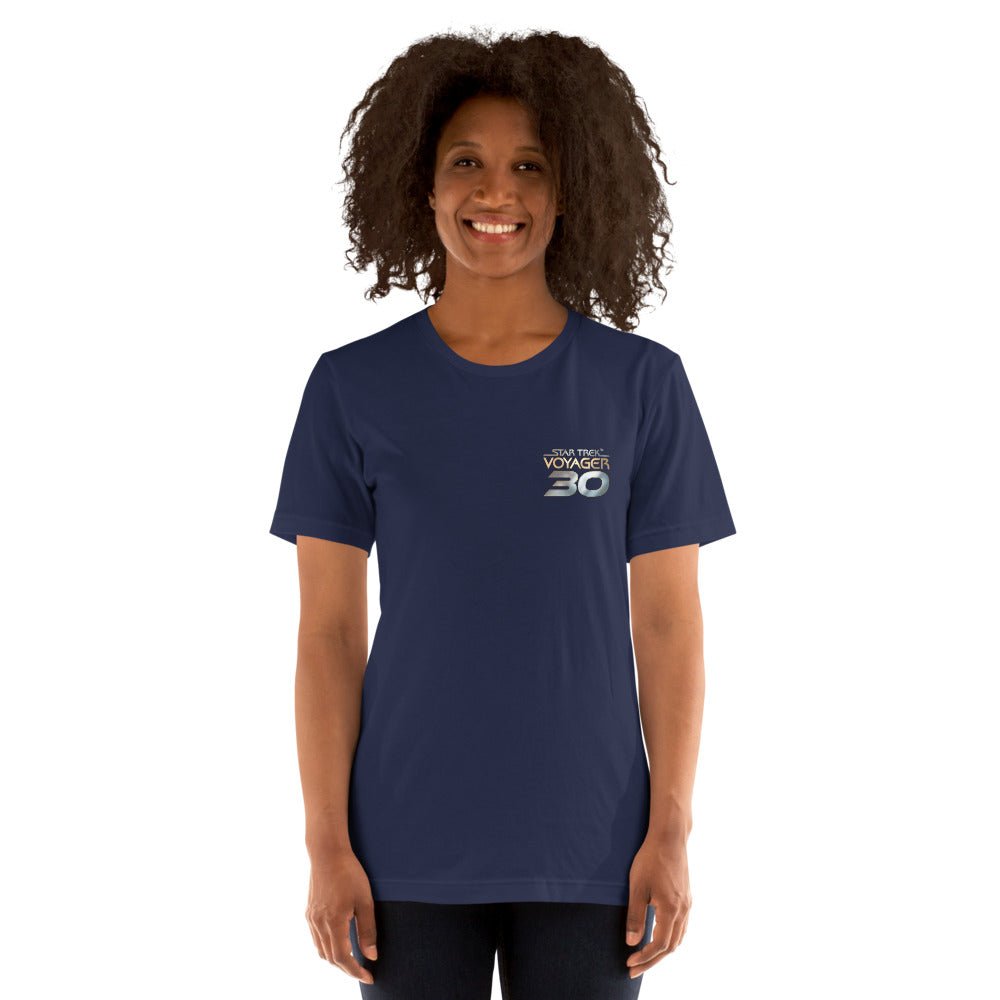 Star Trek: Voyager 30th Anniversary Logo Unisex T-Shirt - Paramount Shop