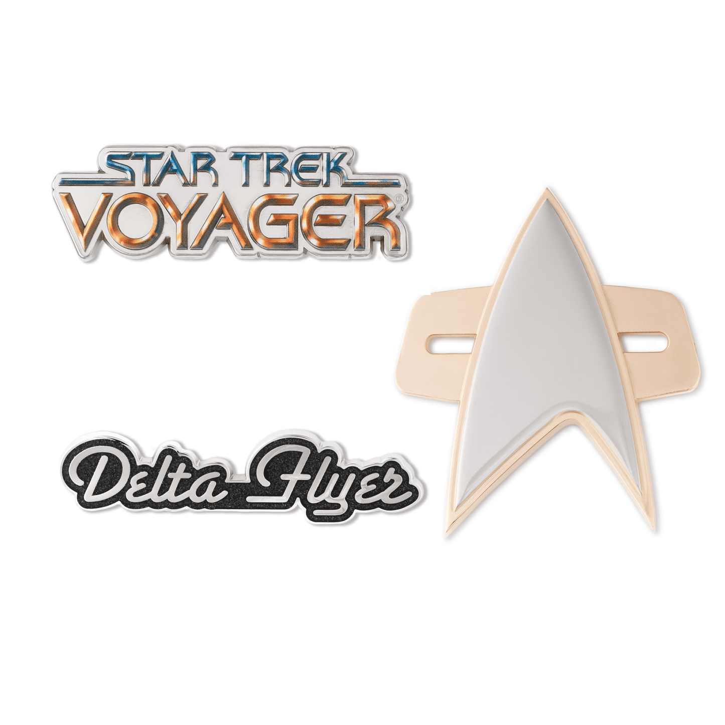 Star Trek: Voyager Limited Edition 3 Pin Set - Paramount Shop