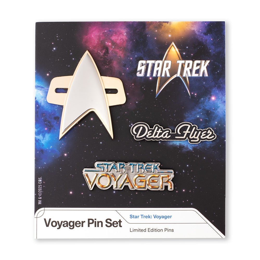 Star Trek: Voyager Limited Edition 3 Pin Set - Paramount Shop