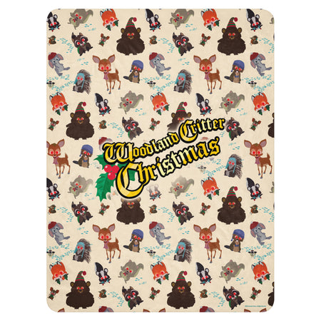 South Park Sherpa Blanket Woodland Critter 60 in x 80 in