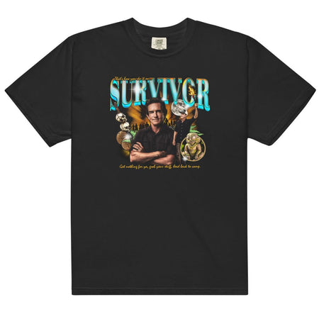 Survivor Jeff Probst Heartthrob Oversized Comfort Colors T-Shirt - Paramount Shop