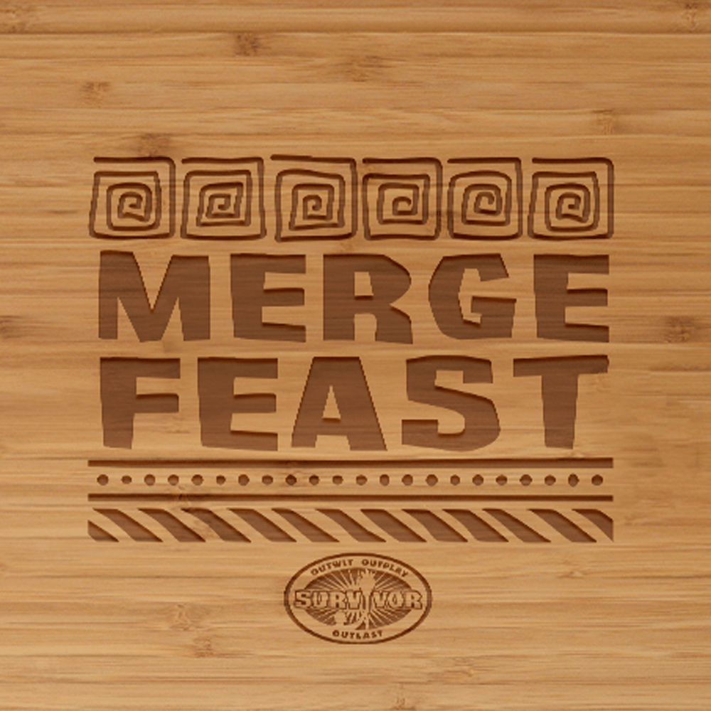 Survivor Merge Feast Laser Engraved Cutting Board - Paramount Shop