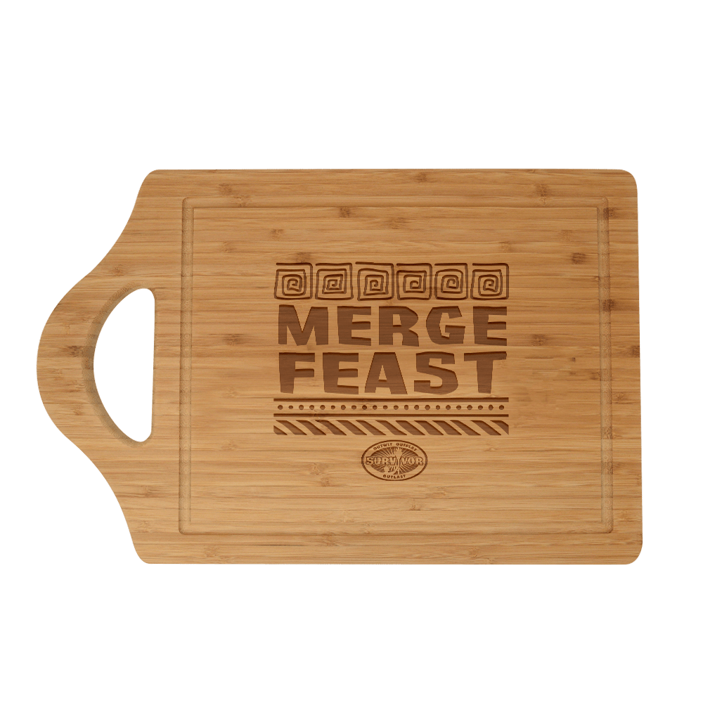 Survivor Merge Feast Laser Engraved Cutting Board - Paramount Shop