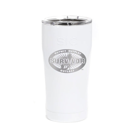 Survivor Outwit, Outplay, Outlast Laser Engraved SIC Tumbler - Paramount Shop