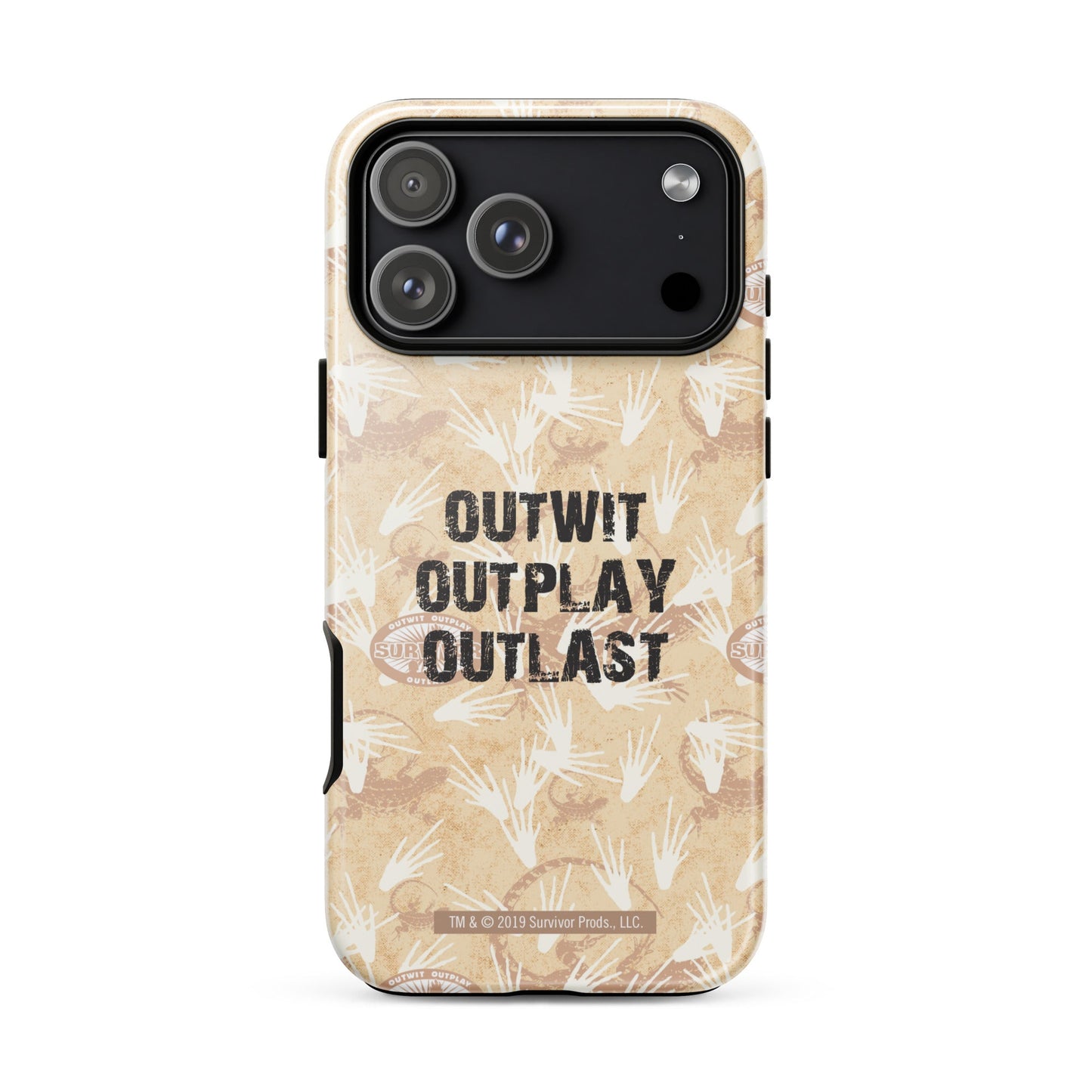 Survivor Outwit, Outplay, Outlast Tough Phone Case - iPhone - Paramount Shop