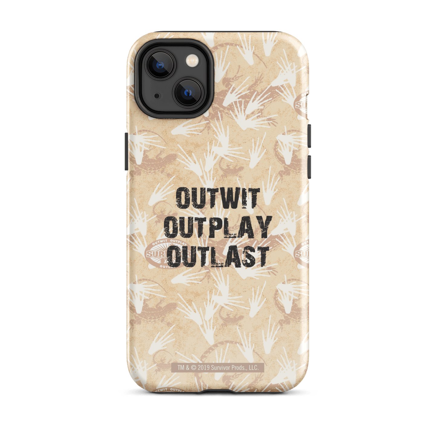 Survivor Outwit, Outplay, Outlast Tough Phone Case - iPhone - Paramount Shop