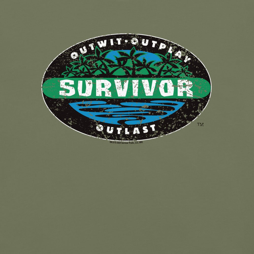 Survivor Season 1 Vintage Logo Comfort Colors Unisex T-Shirt - Paramount Shop