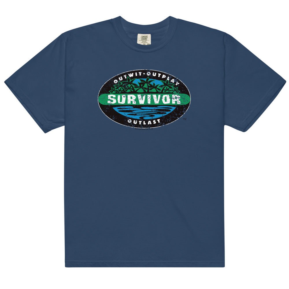 Survivor Season 1 Vintage Logo Comfort Colors Unisex T-Shirt - Paramount Shop