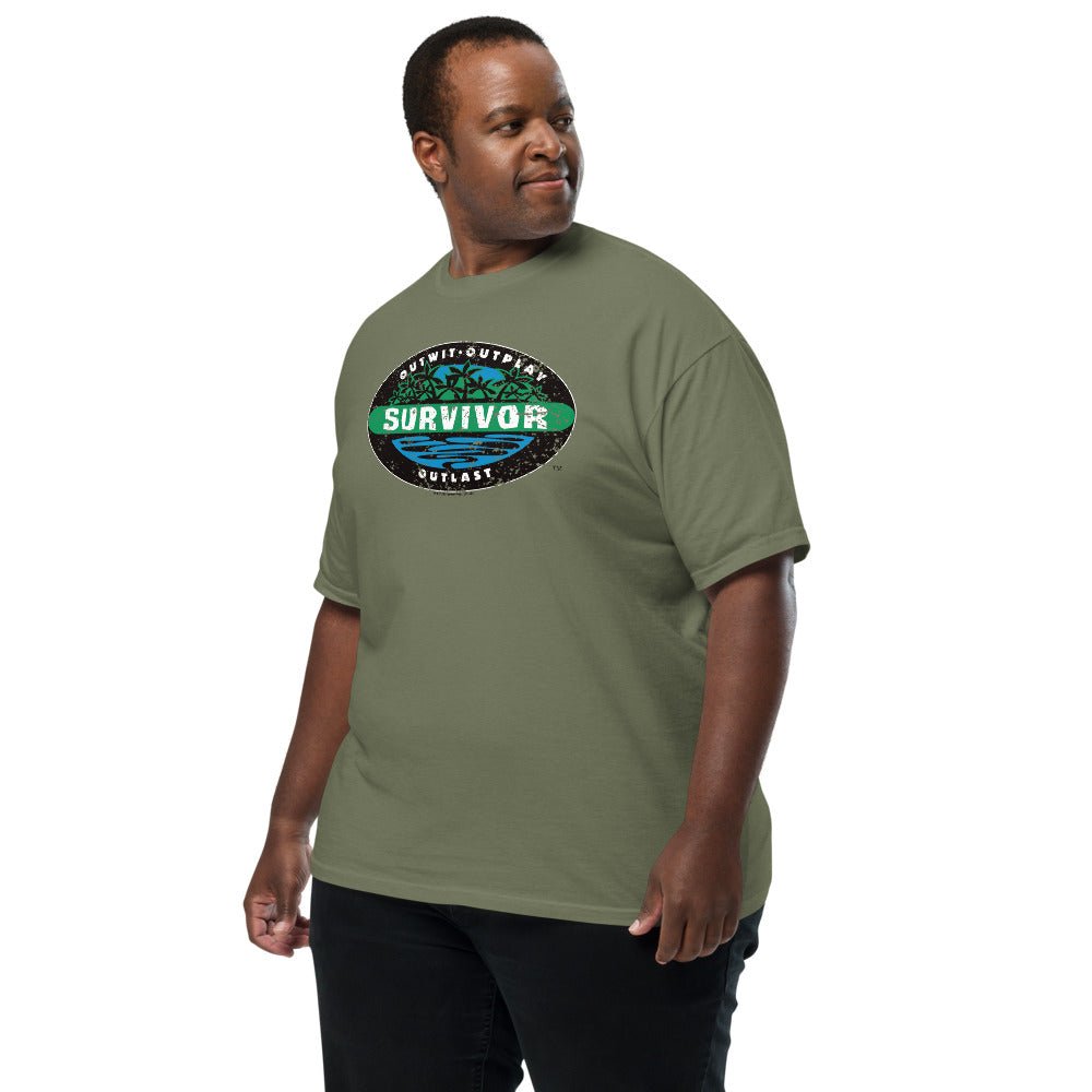 Survivor Season 1 Vintage Logo Comfort Colors Unisex T-Shirt - Paramount Shop