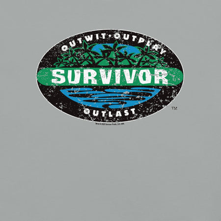 Survivor Season 1 Vintage Logo Comfort Colors Unisex T-Shirt - Paramount Shop