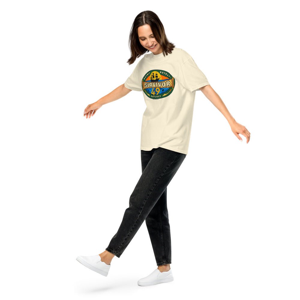 Survivor Season 49 Logo Comfort Colors Unisex T-Shirt - Paramount Shop