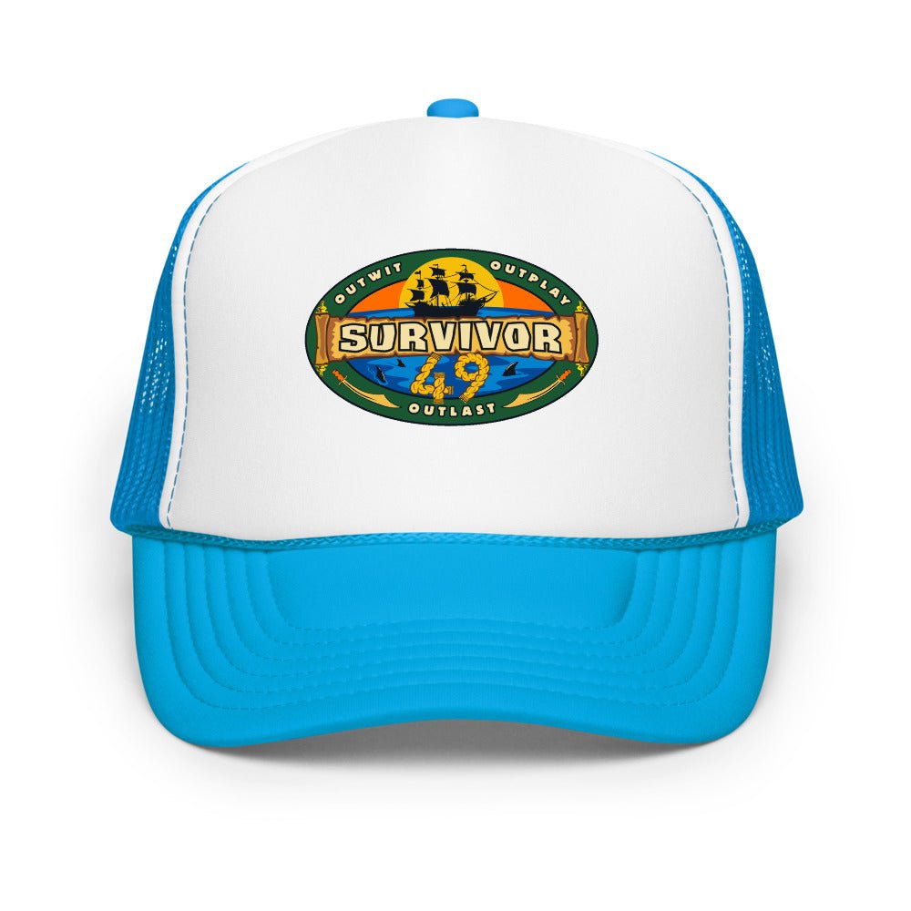 Survivor Season 49 Logo Trucker Hat - Paramount Shop