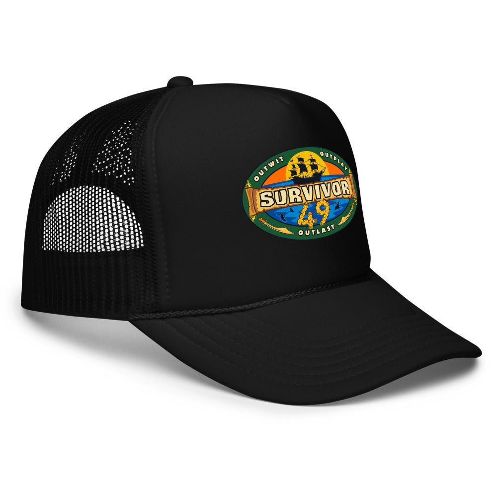 Survivor Season 49 Logo Trucker Hat - Paramount Shop