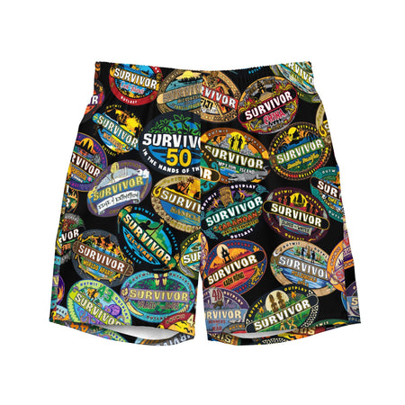 Survivor Swim Trunks Logo Toss - Paramount Shop