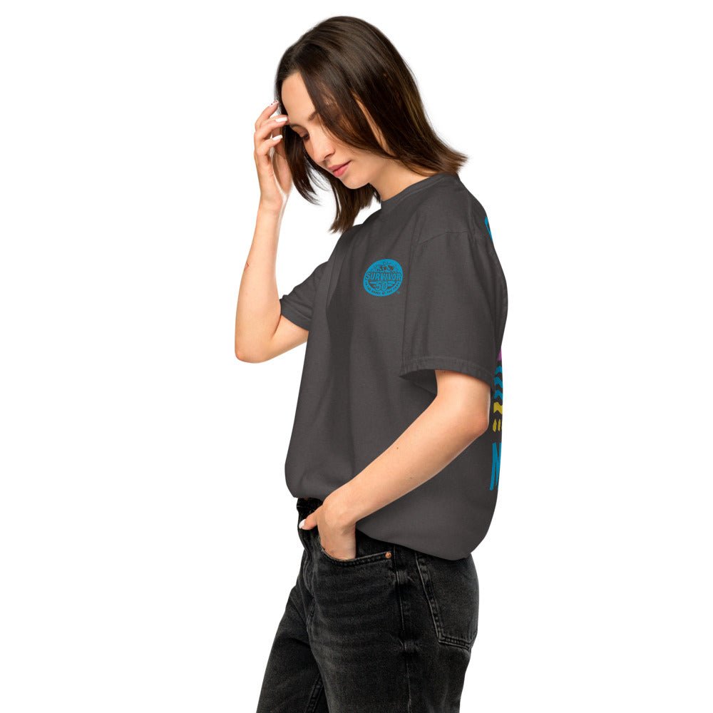Survivor T-Shirt "Earn The Merge" Comfort Colors Bright - Paramount Shop
