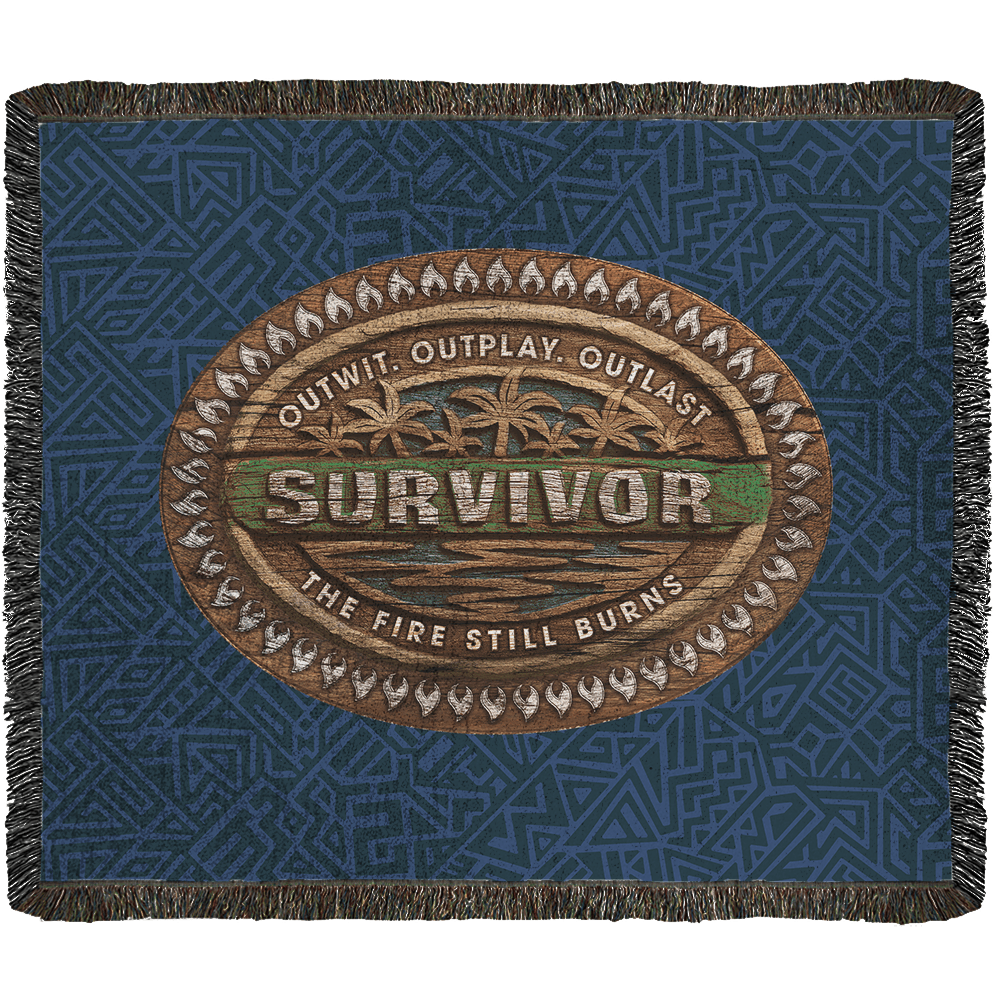 Survivor Woven Blanket The Fire Still Burns - Paramount Shop
