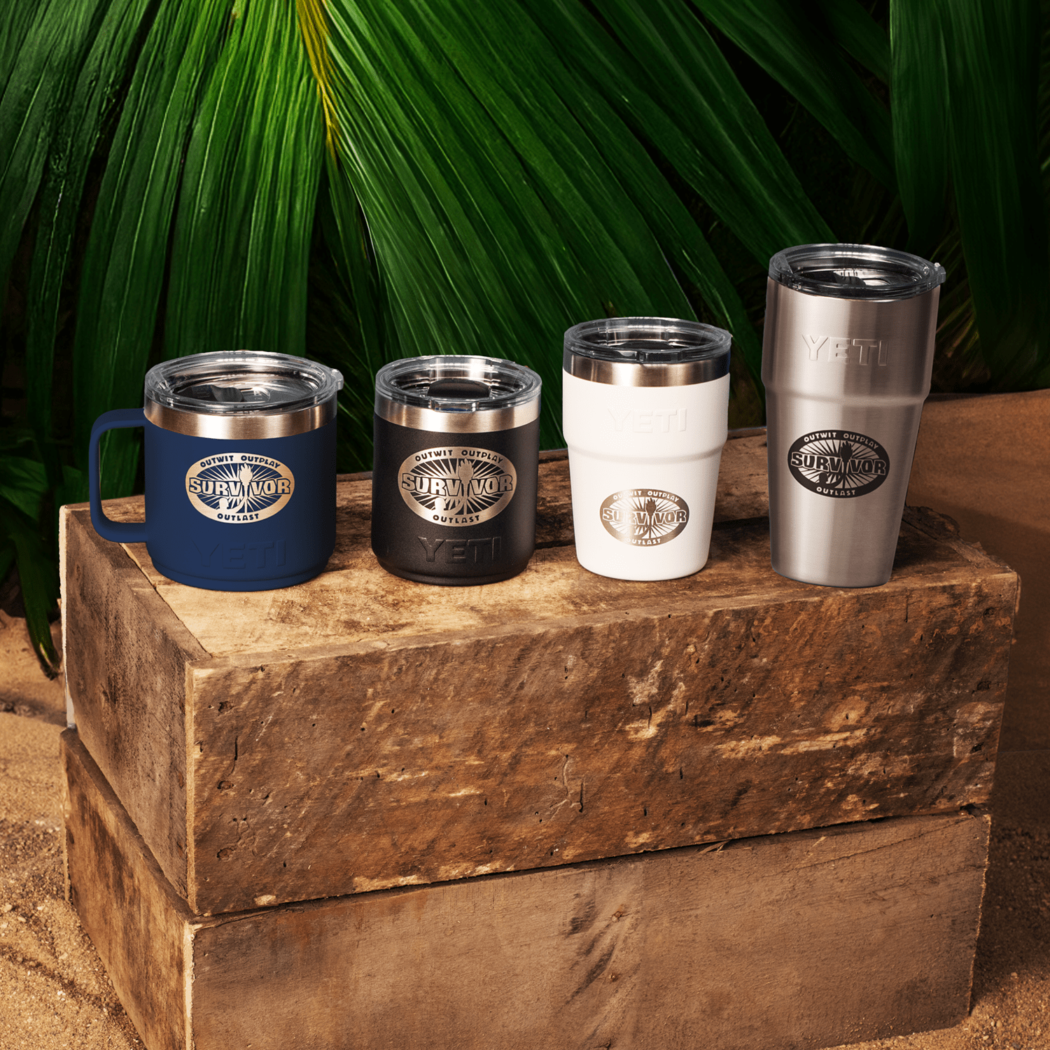 Survivor Yeti® Rambler 16oz Stackable Cup with Lid - Paramount Shop